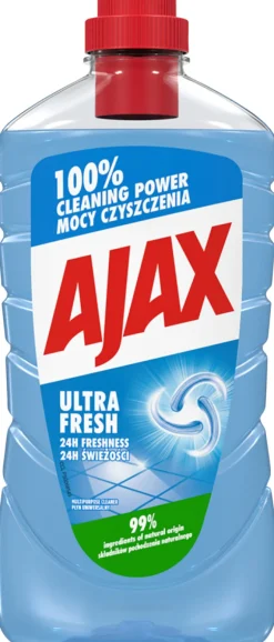 Rengjøringsmidler^Ajax Ultra Fresh flytende universalrengjøring 1000 ml