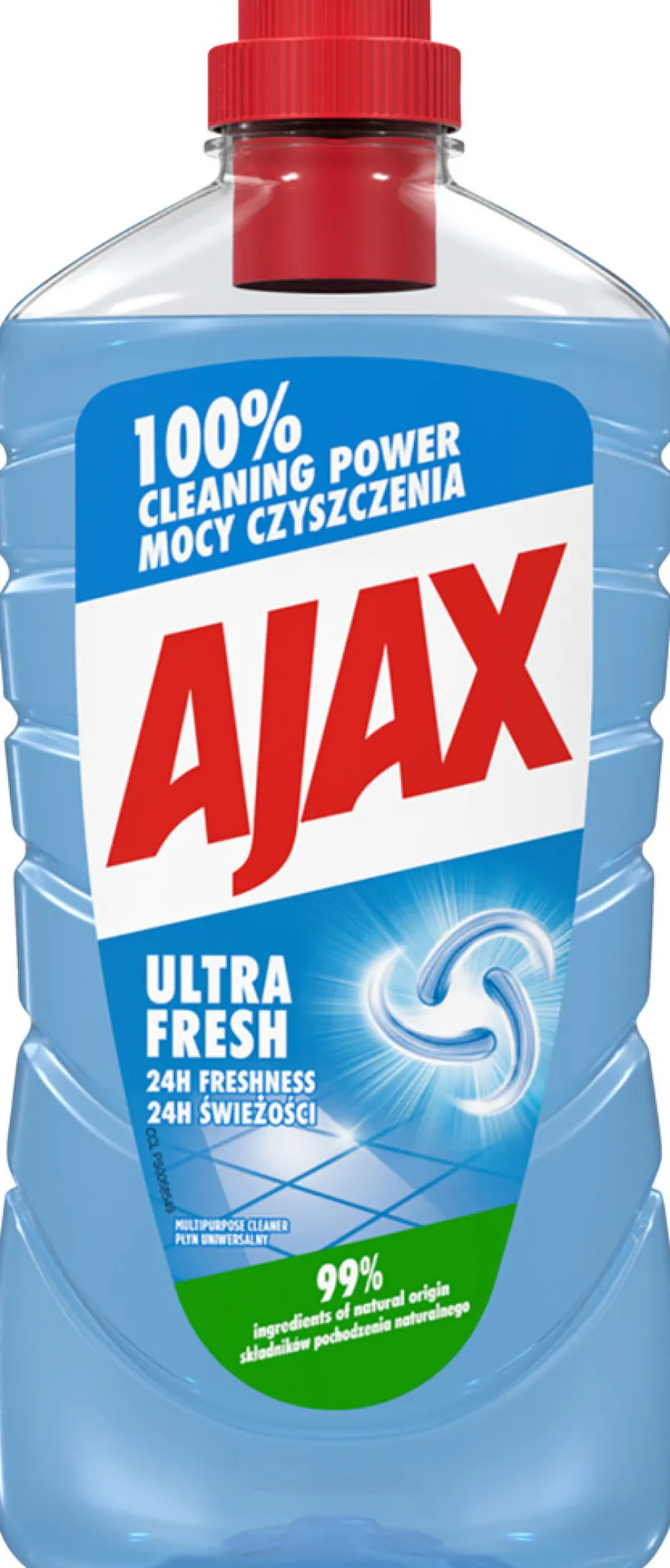 Rengjøringsmidler^Ajax Ultra Fresh flytende universalrengjøring 1000 ml