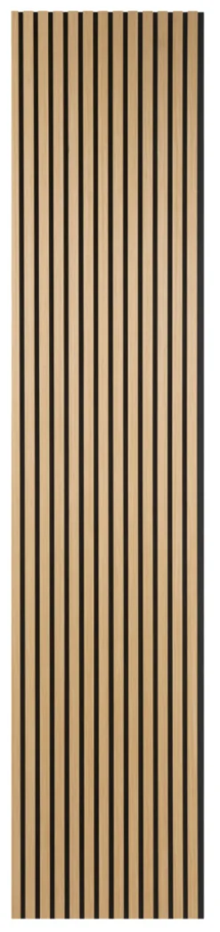 Akustikkpanel^Fibrotech Akustikkpanel Quanti Light Oak 18 x 520 x 2440 mm