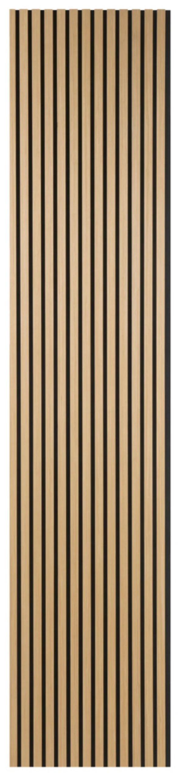 Akustikkpanel^Fibrotech Akustikkpanel Quanti Light Oak 18 x 520 x 2440 mm