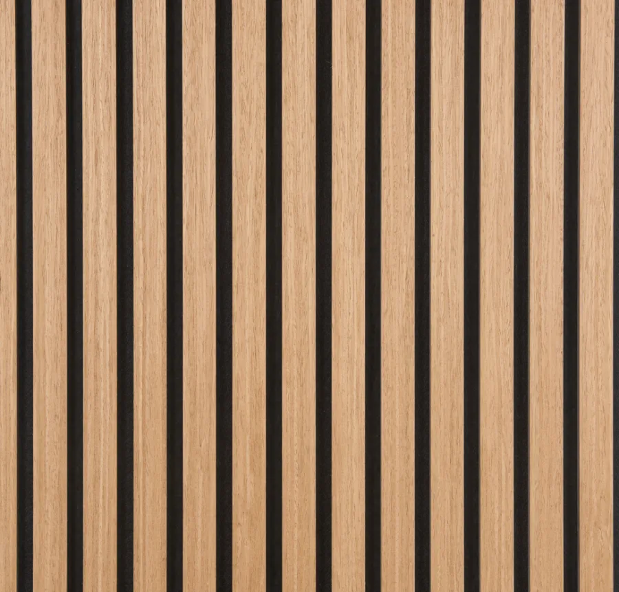 Akustikkpanel^Fibrotech Akustikkpanel Quanti 18 x 520 x 2440 mm Oiled Oak