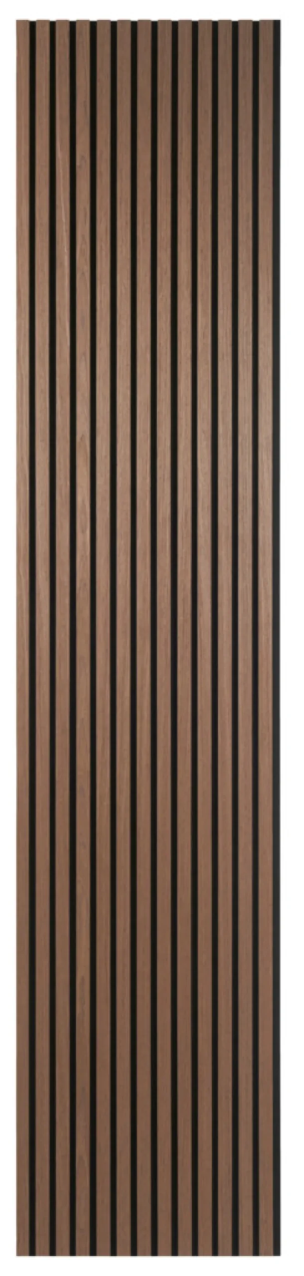 Akustikkpanel^Fibrotech Akustikkpanel Quanti 18 x 520 x 2440 mm Walnut