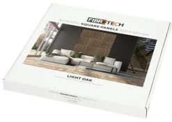 Takpanel|Akustikkpanel^Fibrotech Akustikkpanel Square 22 x 520 x 520 mm 2-pk. Light Oak
