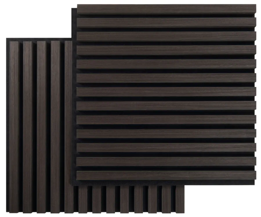 Akustikkpanel^Fibrotech Akustikkpanel Square 22 x 520 x 520 mm 2-pk. Smoked Oak