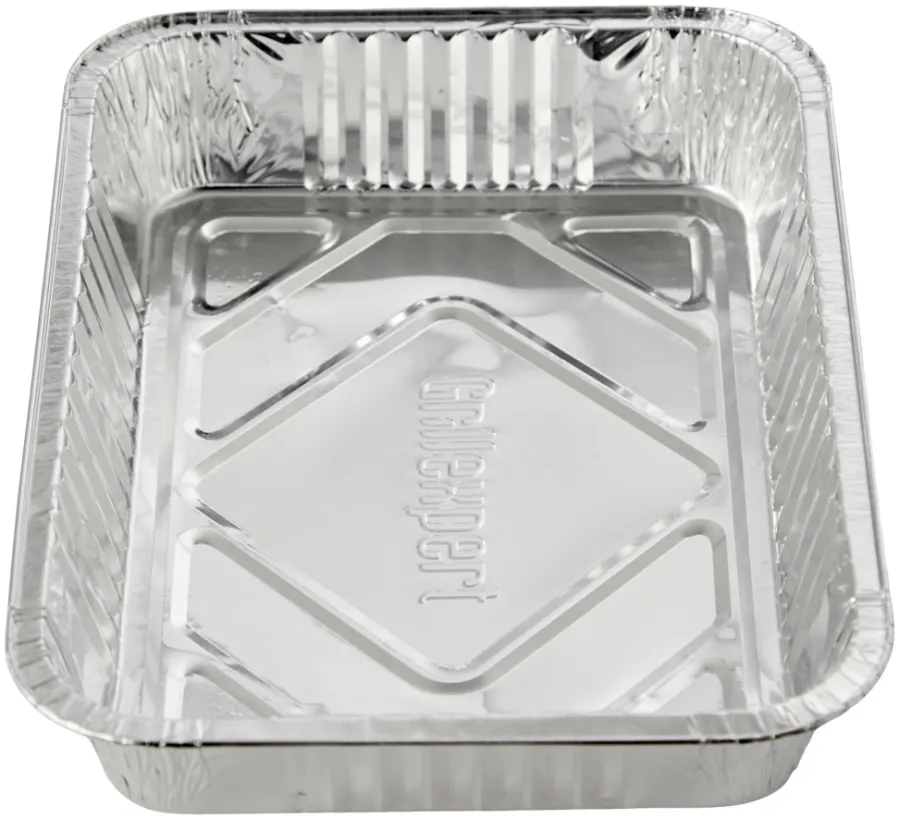Grilltilbehør^Grillexpert Aluminiumsform 24,5 x 17,5 cm 5 stk. -