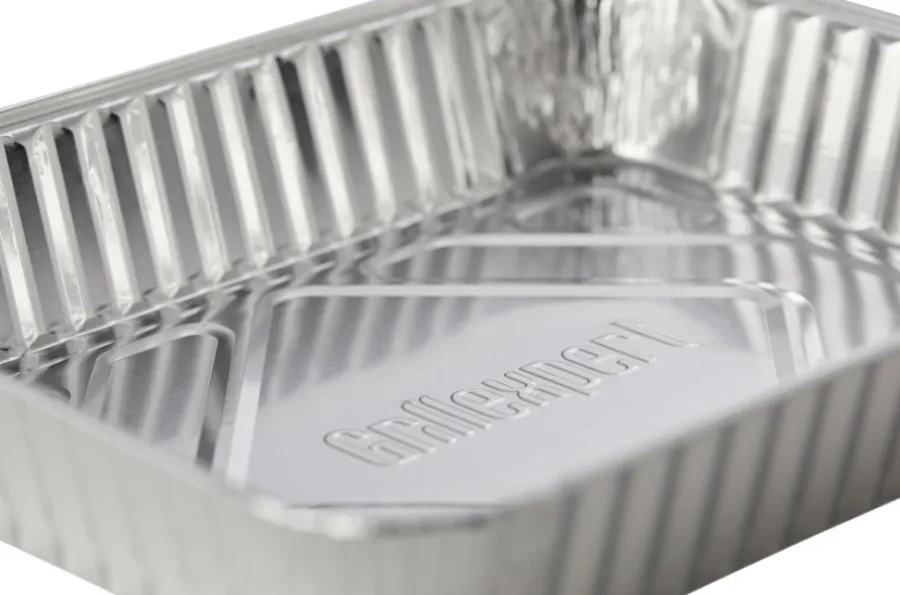 Grilltilbehør^Grillexpert Aluminiumsform 24,5 x 17,5 cm 5 stk. -
