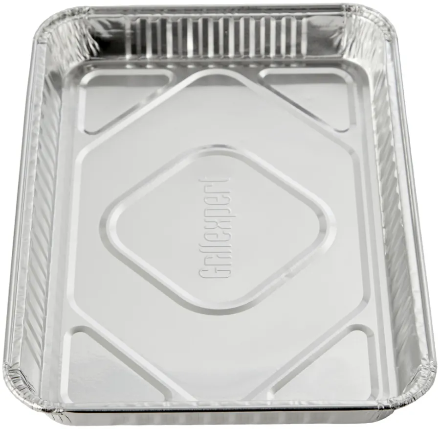 Grilltilbehør^Grillexpert Aluminiumsform 32,5 x 22,5 x 3,2 cm 5 stk. -