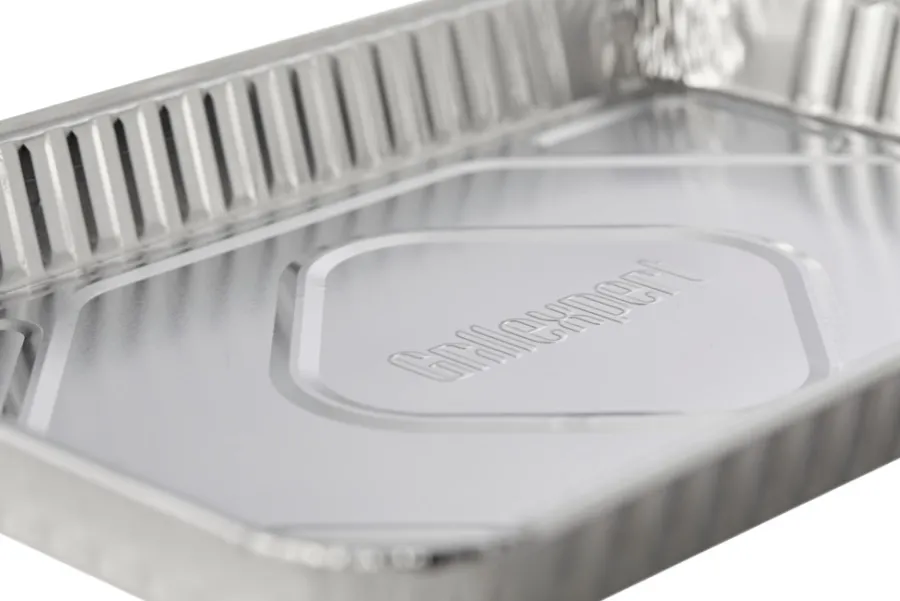 Grilltilbehør^Grillexpert Aluminiumsform 32,5 x 22,5 x 3,2 cm 5 stk. -