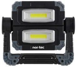 Arbeidslamper^ Arbeidslampe LED 2 x 5 W foldbar