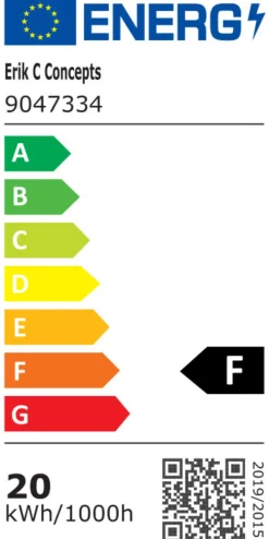 Arbeidslamper^ Arbeidslampe svart på stativ inkl. 20W LED-pære