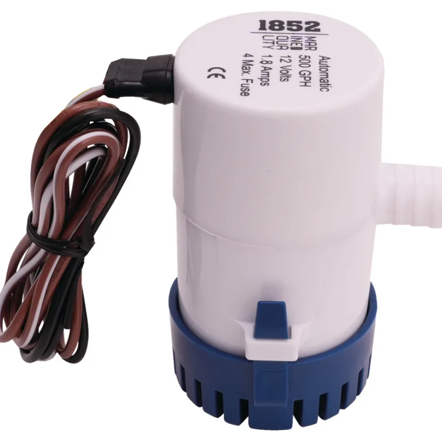 Båtutstyr & Båtpleie^1852 Automatisk lensepumpe 550 GPH 12 V