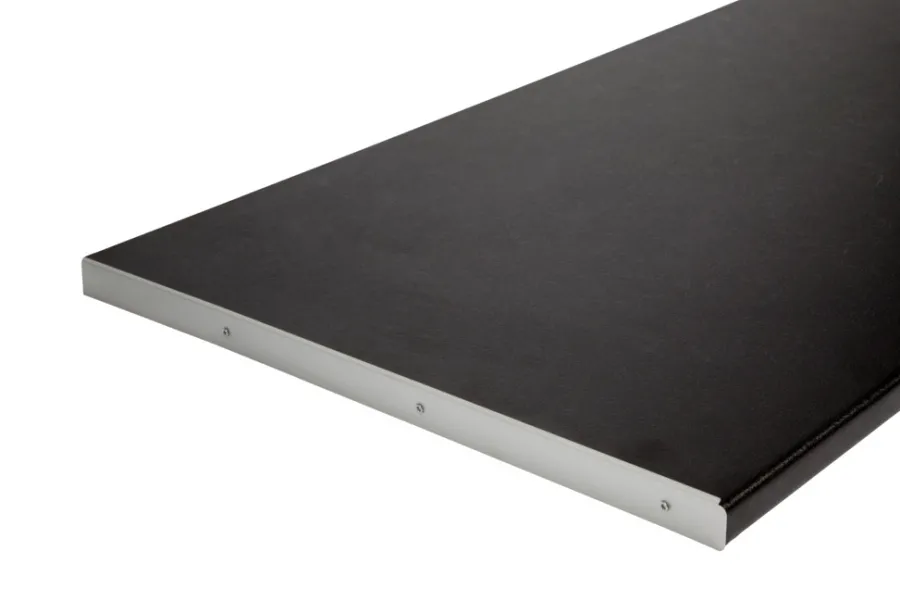 Tilbehør Til Benkeplater^ Avslutningslist aluminium 28 mm x 63 cm