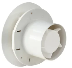 Ventilasjon^Grad Baderomsvifte m/hygrostat og LED-display - Hvit