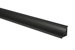 Tilbehør Til Benkeplater^ Bakkantlist 23 x 23 x 3000 mm Svart