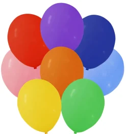 Pynt & Festutstyr^ Ballonger 23 cm 30 stk. multifarget