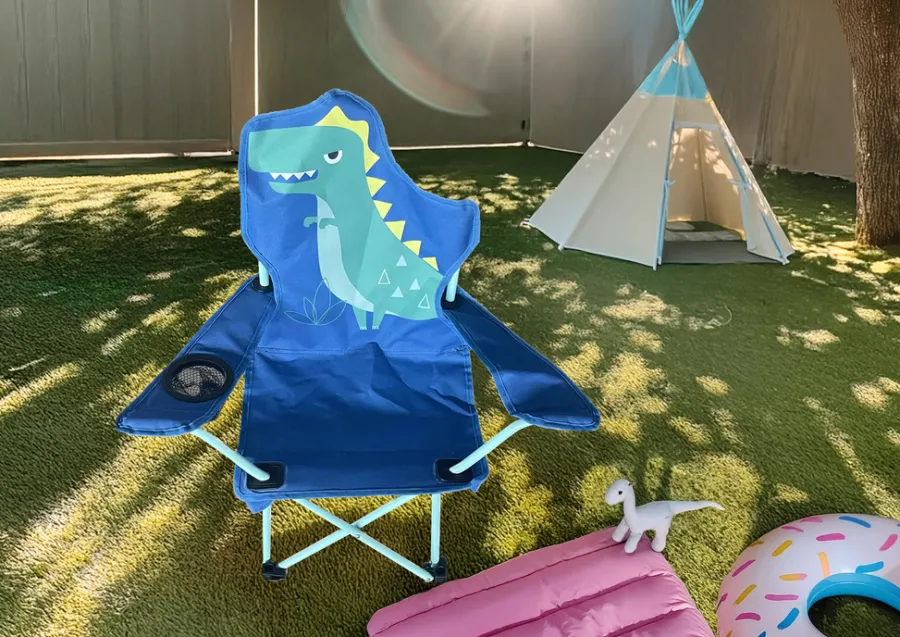 Sesongavslutning|Telt & Campingmøbler^Sunlife Barnecampingstol dinosaur 35 x 35 x 62 cm - ®