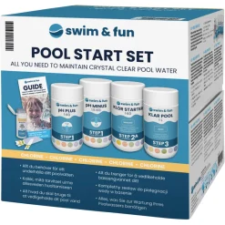 Bassengtilbehør & Pleie^Swim & Fun Basseng Startsett klor -