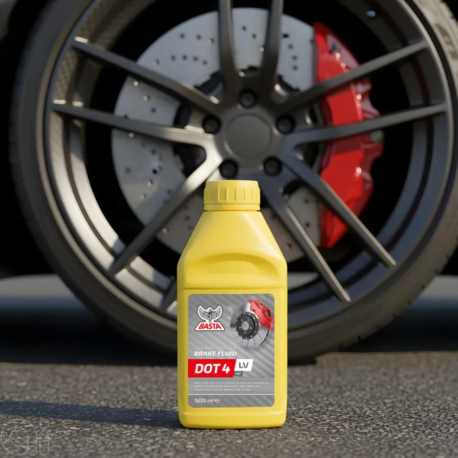 Motorolje & Spylervæske^Basta bremsevæske DOT4 LV 500 ml