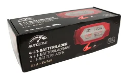 Bilbatterier, El-Ladere & Ladekabler^Autozone Batterilader 1-3,5A/6-12V -