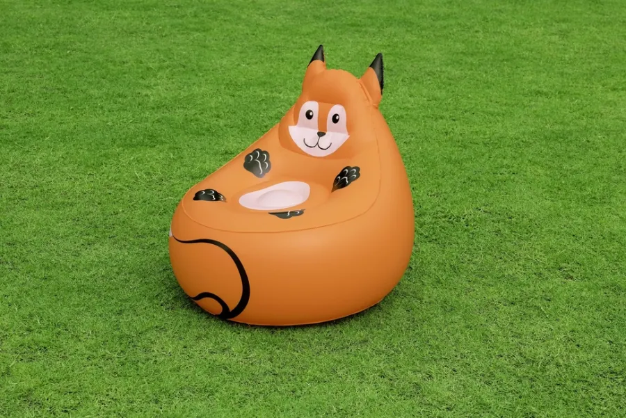 Sesongavslutning|Telt & Campingmøbler^Bestway Cozy Critters oppblåsbar stol rev