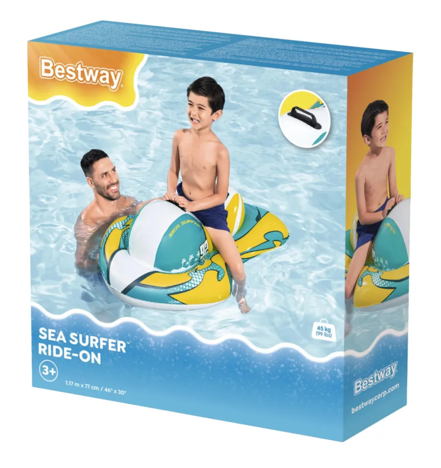 Strand- & Badeleker^Bestway Sea Surfer jetski badeleke 117 x 77 cm