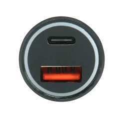 Lyd & Tilbehør Til Mobiltelefoner|Kabler & Adaptere^Autozone Biladapter 12/24 V -