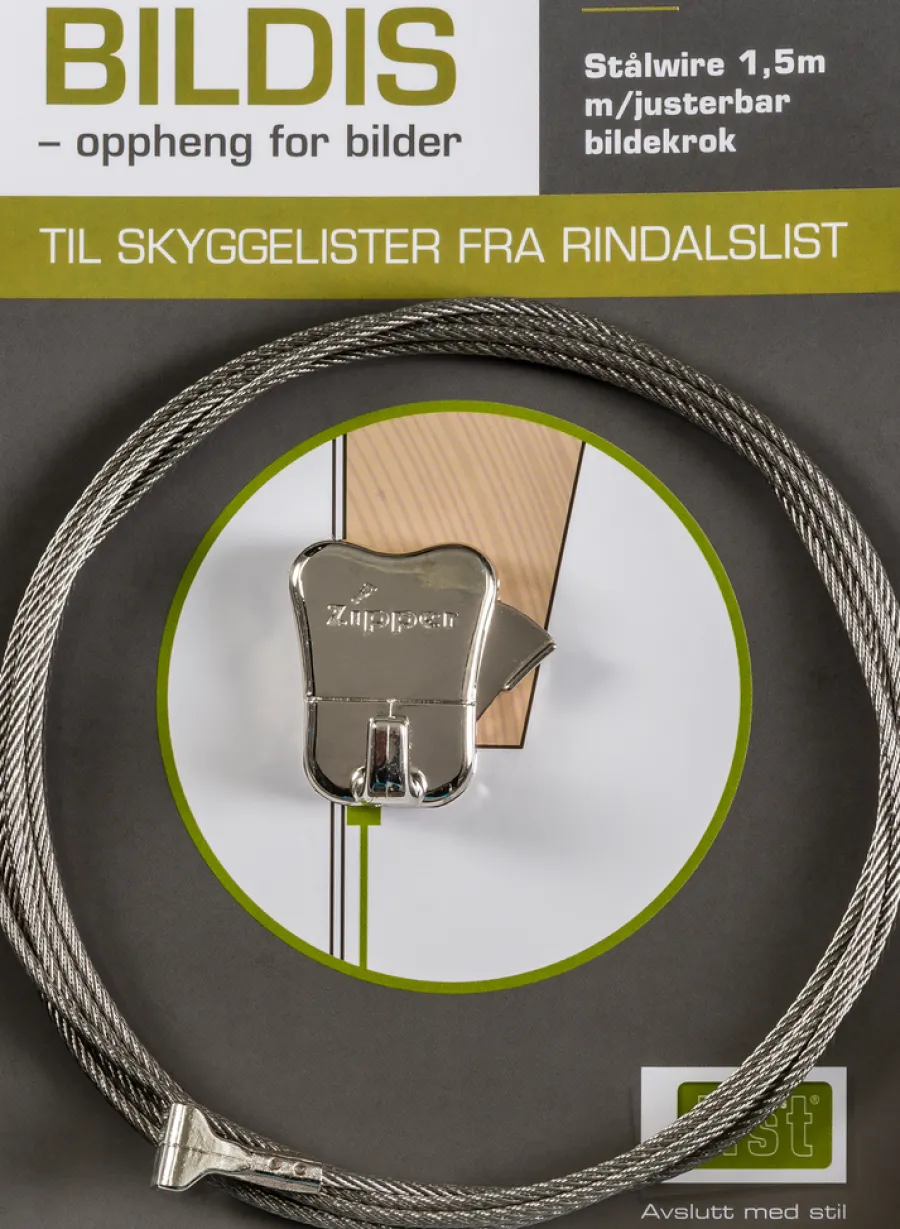 Boliginnredning|Lister^Rindalslist Bildeoppheng Bildis - 1,5 meter