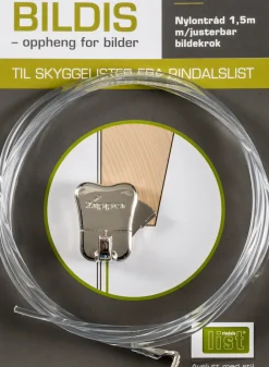Boliginnredning|Lister^Rindalslist Bildeoppheng Bildis - 1,5 meter