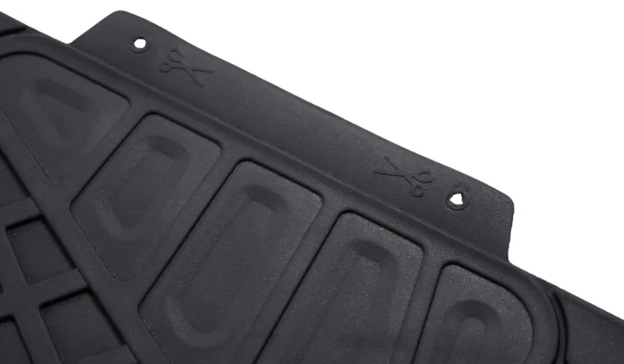 Biltilbehør^Autozone Bilmatte sett med 4 stk. gummi -