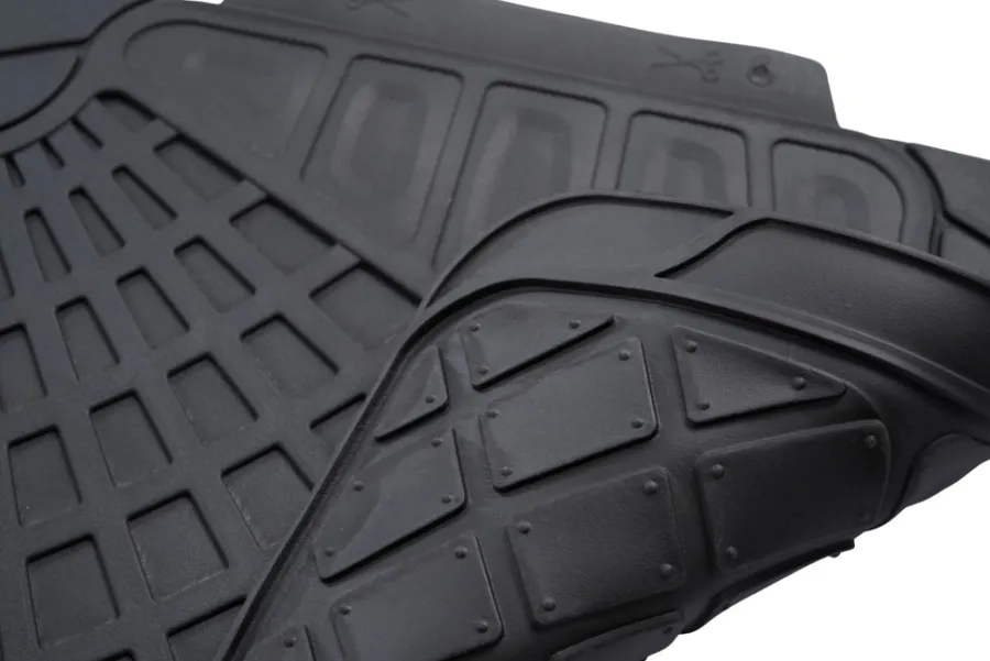 Biltilbehør^Autozone Bilmatte sett med 4 stk. gummi -