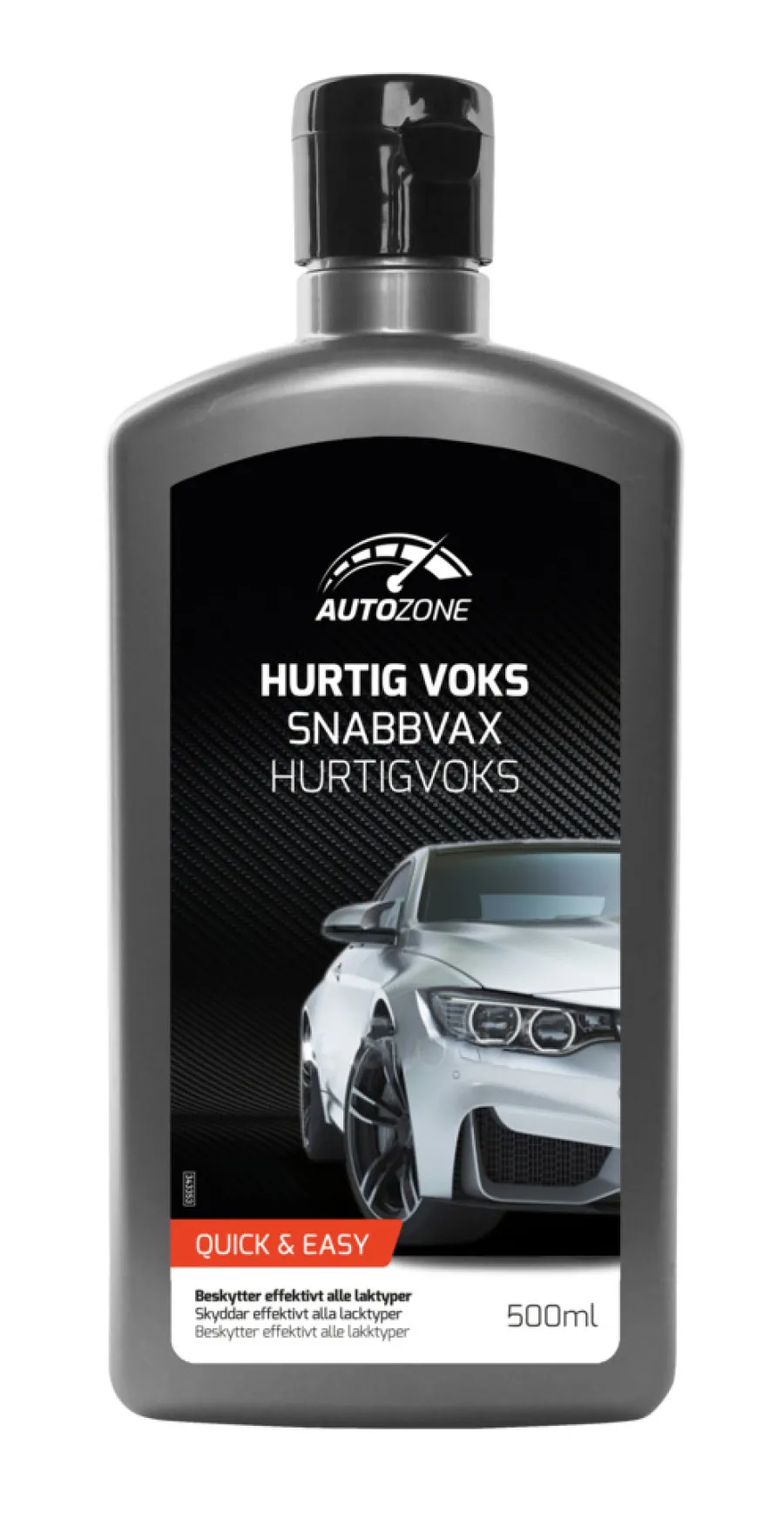Rengjørings- & Poleringsmidler^Autozone Bilvoks 500 ml -
