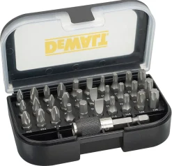 Bor & Bits^Dewalt Bitssett 31 deler -