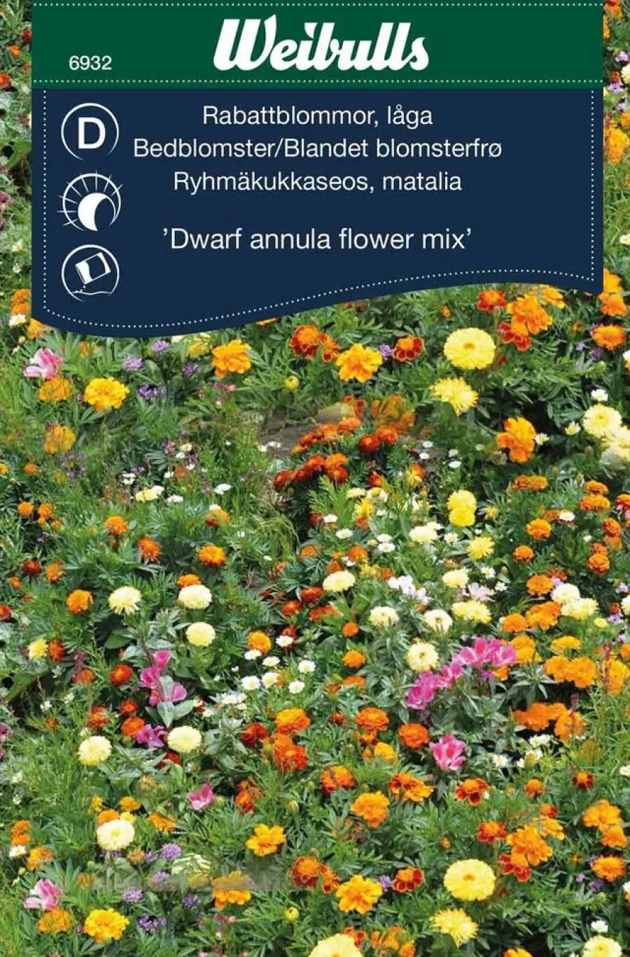 Frø^Weibulls Blomsterfrø mix blandet