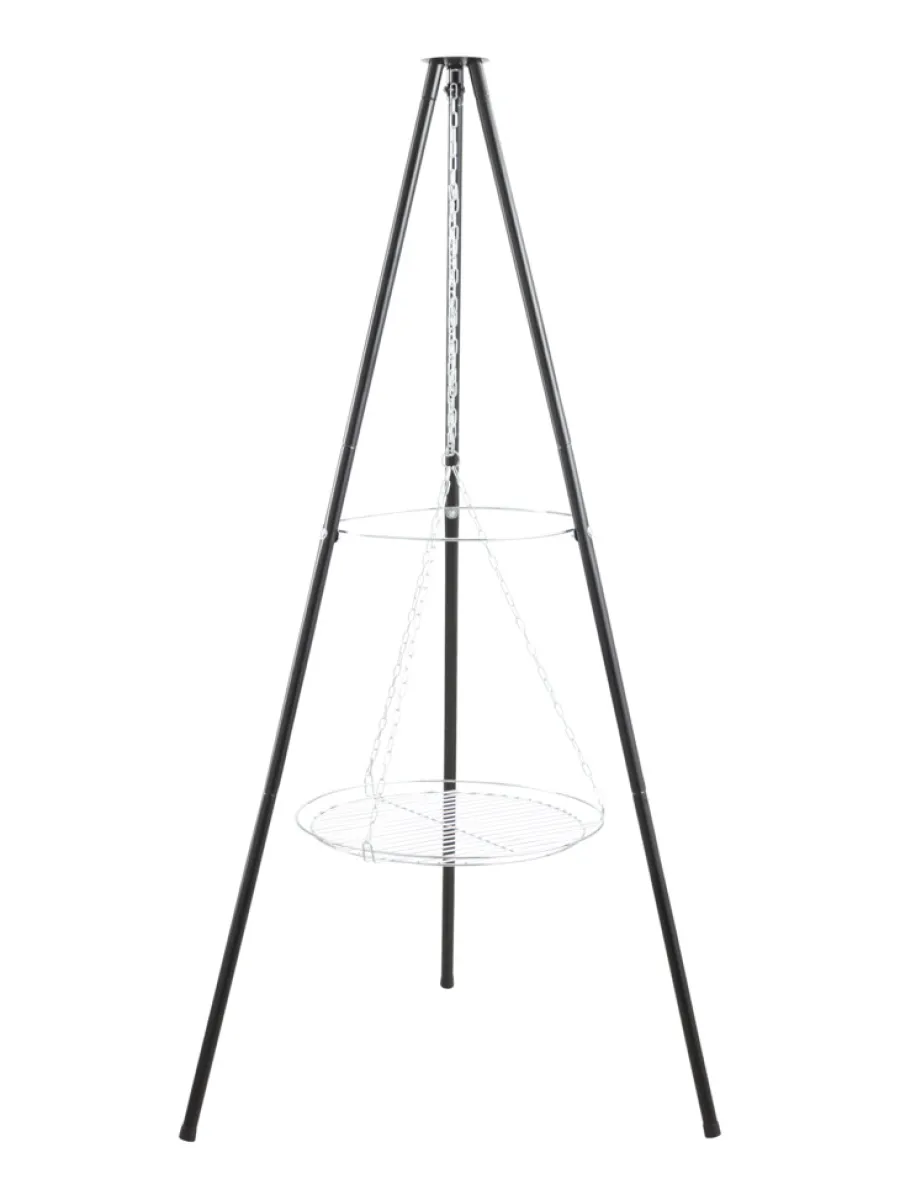 Bålpanner & Tilbehør^Grillexpert Bålpanne tripod med bålfat og rist -