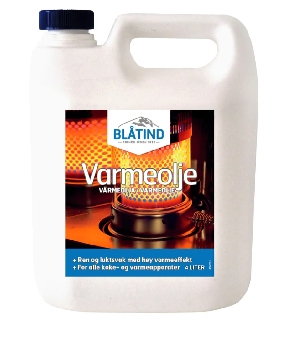 Ved & Brensel^Blåtind Varmeolje 4 liter
