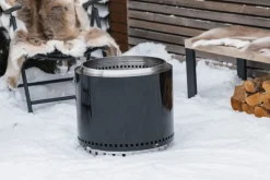 Bålpanner & Tilbehør^LUNT Båltønne emaljert svart -