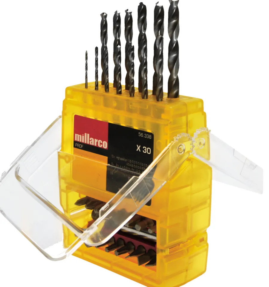 Bor & Bits^Millarco Borsett m/bits 30 stk