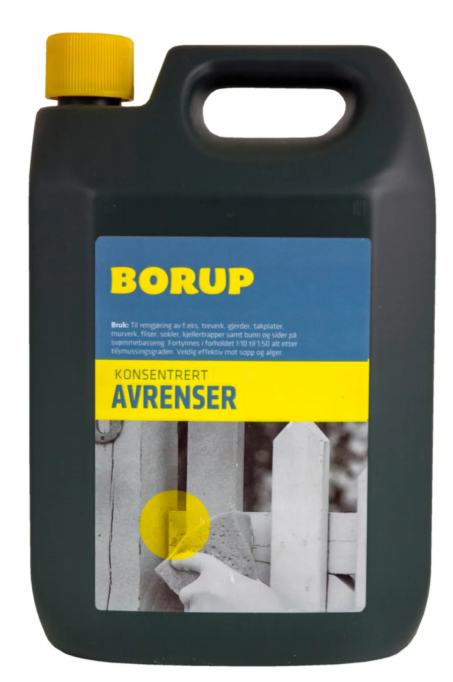Grunnrens^Borup avrenser konsentrert 2,5 liter