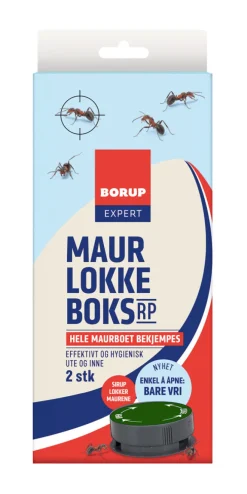 Insektmidler^Borup Expert maurlokkeboks RP 2 stk.