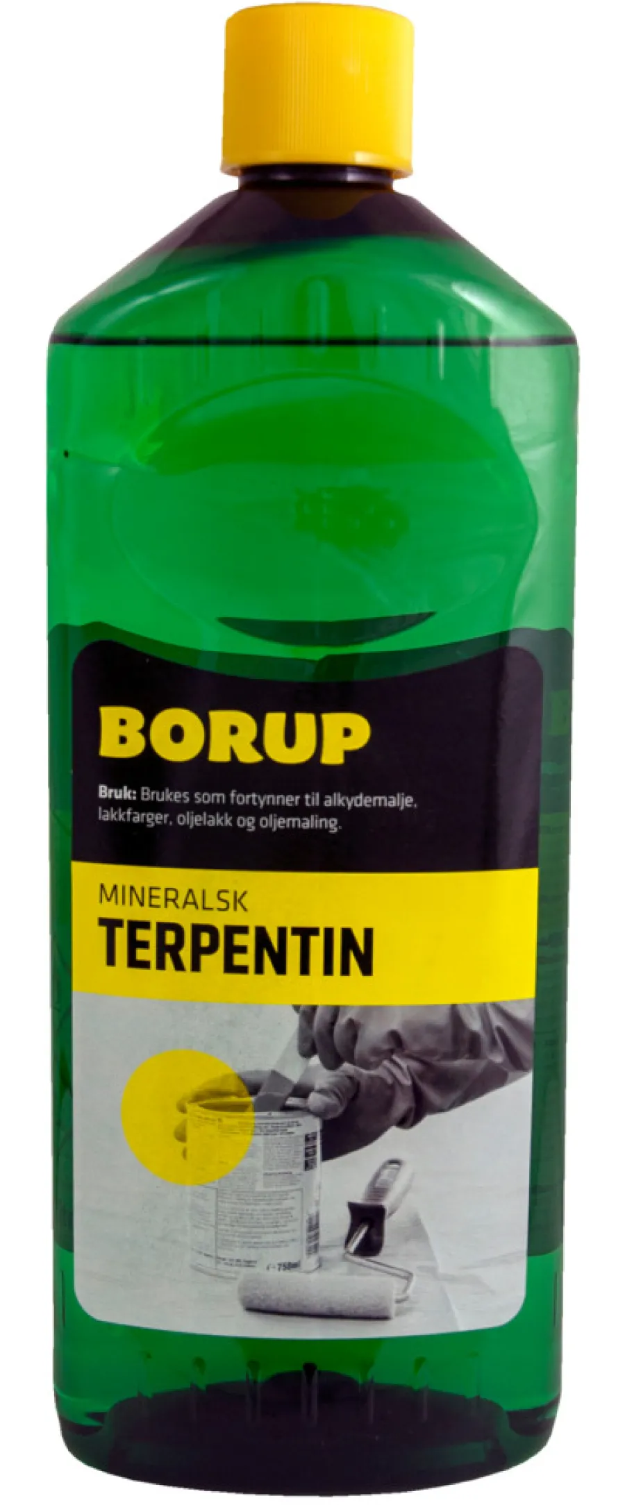 Øvrige Kjemikalier^Borup terpentin mineralsk 1 liter