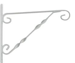 Veggskinner & Hylleknekter^Norgarden Brakett 30-35 cm Hvit