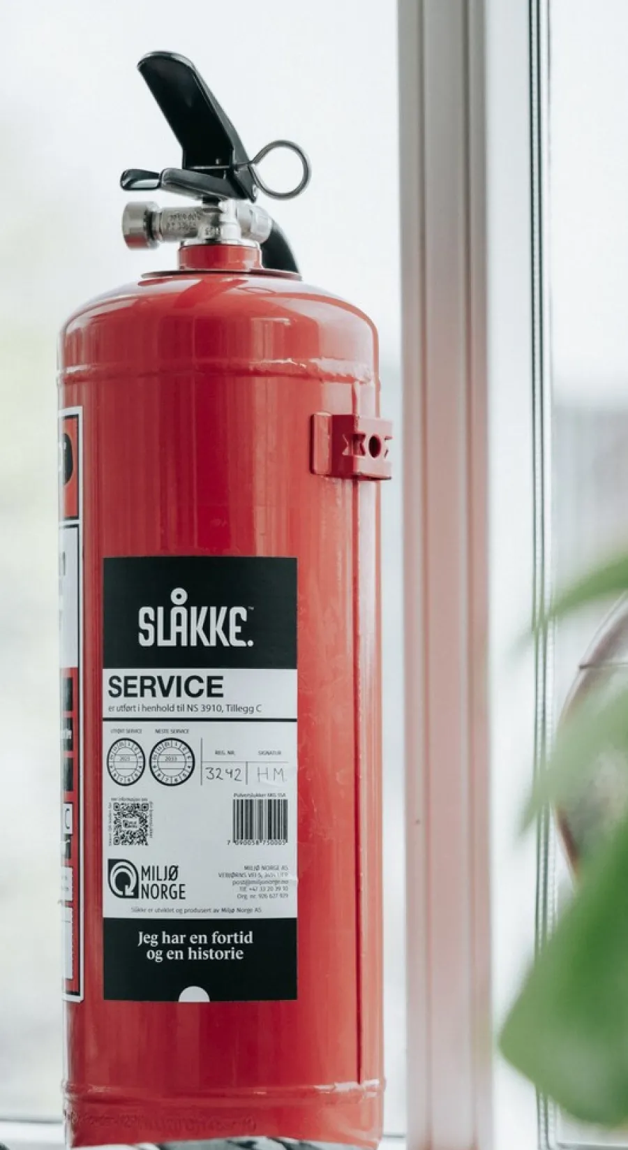 Røykvarslere & Brannslukkere^Slåkke Brannslukker pulver ABC 6 kg