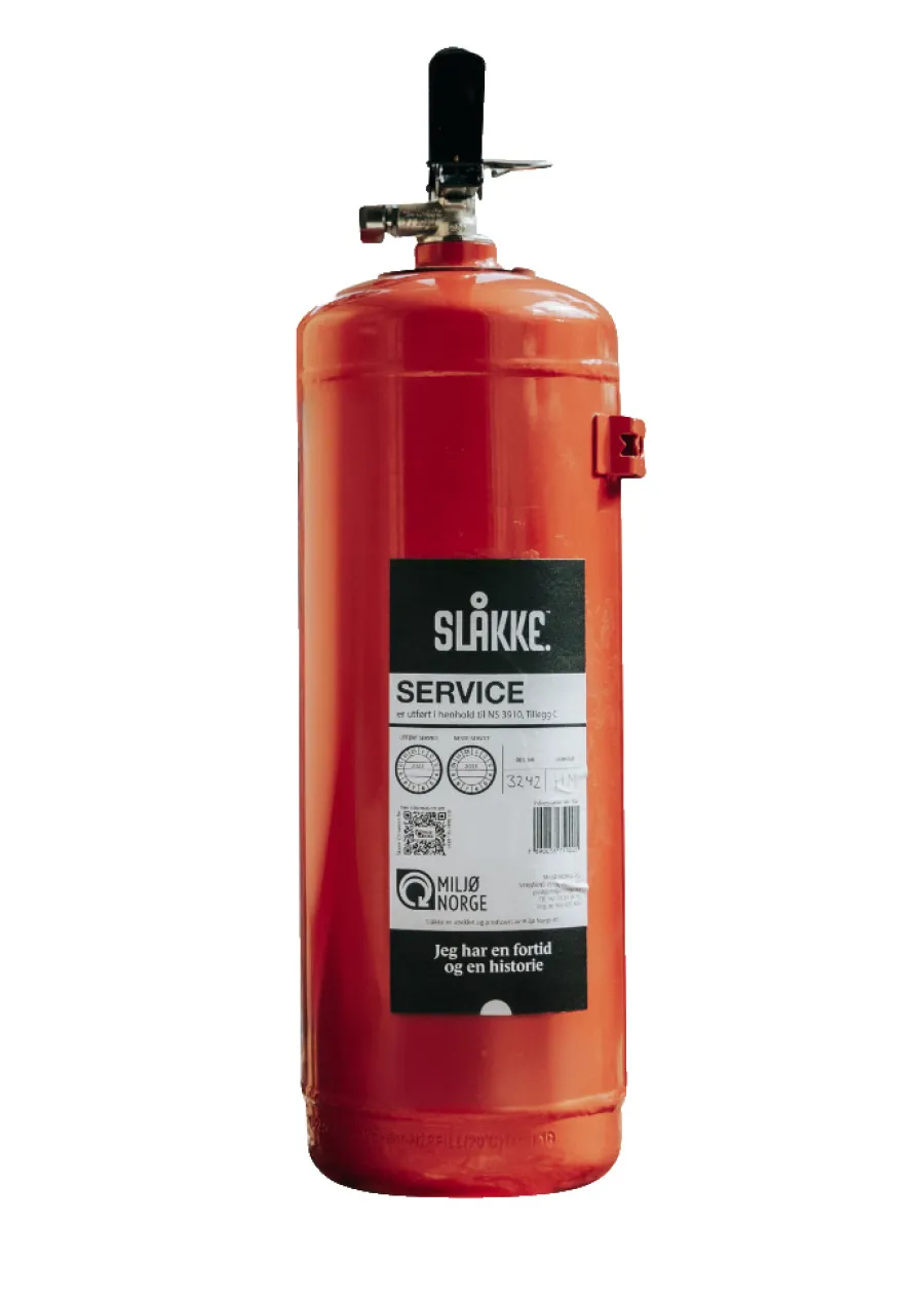 Røykvarslere & Brannslukkere^Slåkke Brannslukker pulver ABC 6 kg