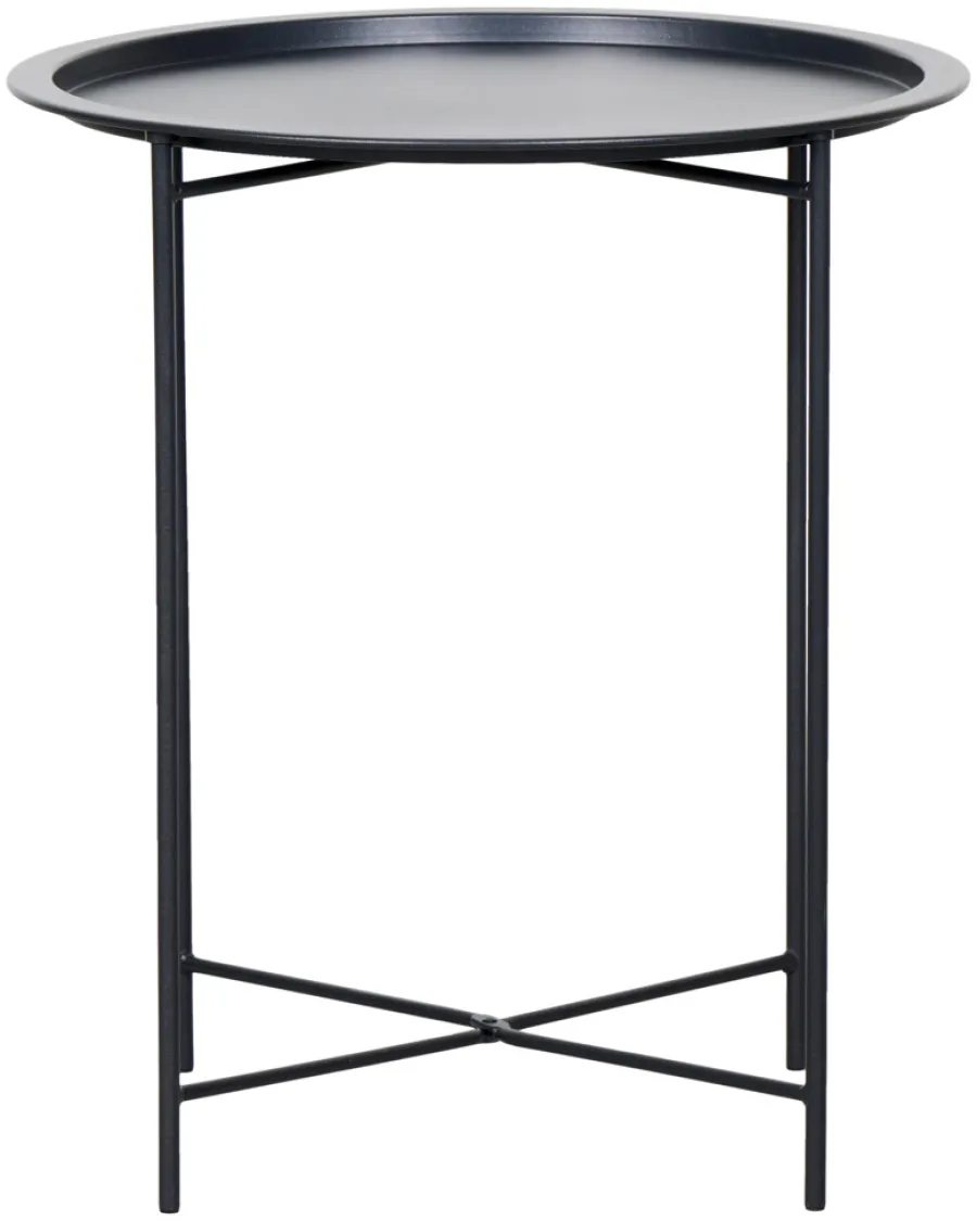 Sesongavslutning|Hagebord^Sunlife Brettbord Michigan Ø46,8 cm stål - ® Svart