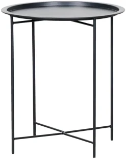 Sesongavslutning|Hagebord^Sunlife Brettbord Michigan Ø46,8 cm stål - ® Svart