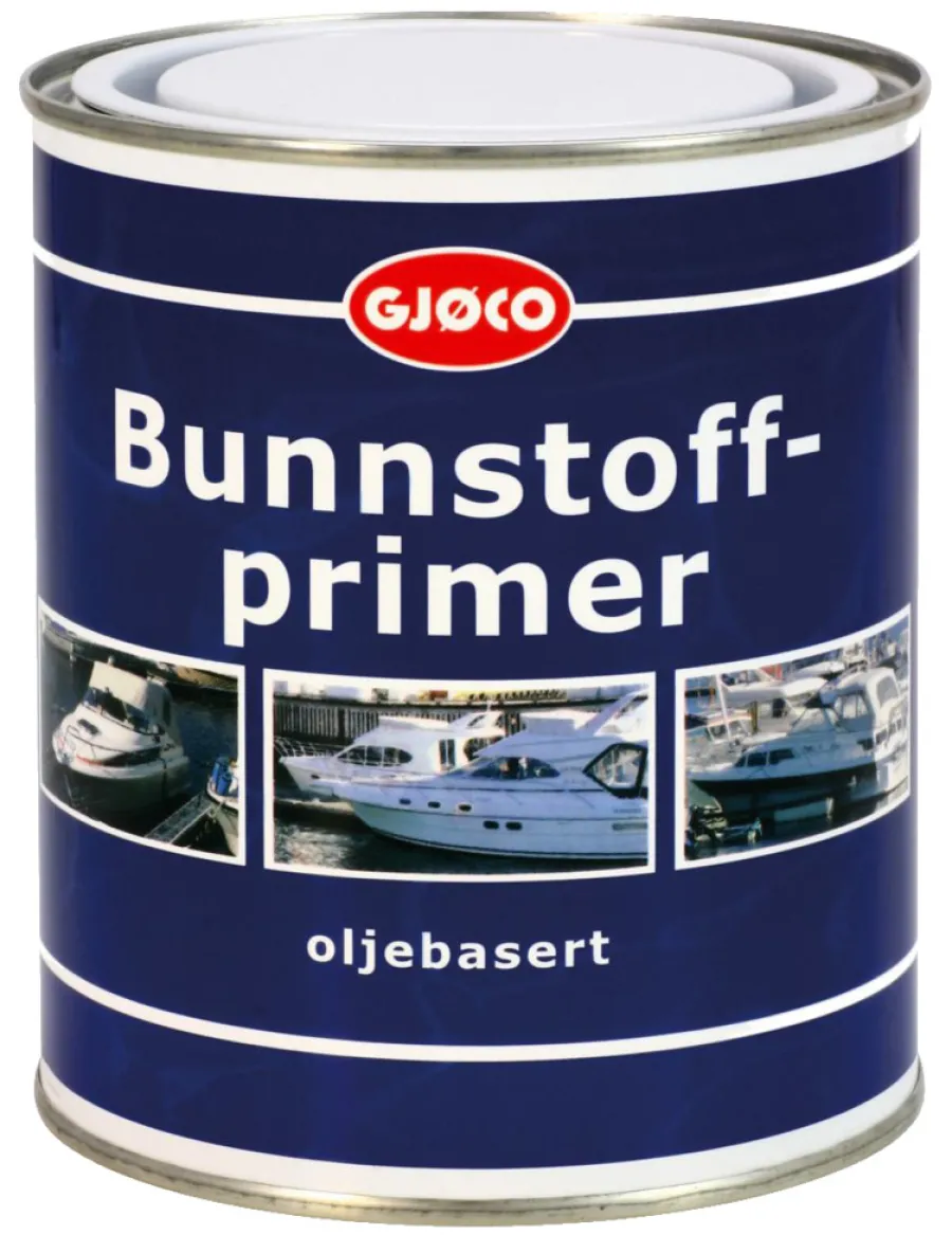 Grunning|Båtutstyr & Båtpleie^Gjøco Bunnstoff primer 0,75 liter - Grå