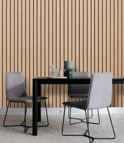 Akustikkpanel|Veggpanel^Snapwall Deco Spilepanel 12 x 600 x 2400 mm Oak Nature