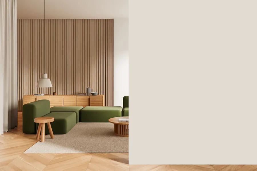 Akustikkpanel|Veggpanel^Snapwall Deco Spilepanel 12 x 600 x 2400 mm Oak Nature
