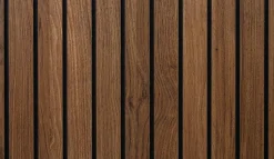 Akustikkpanel|Veggpanel^ Deco Spilepanel 12 x 600 x 2400 mm Walnut