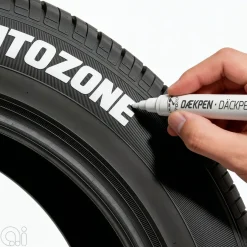 Biltilbehør^Autozone Dekkpenn - Hvit